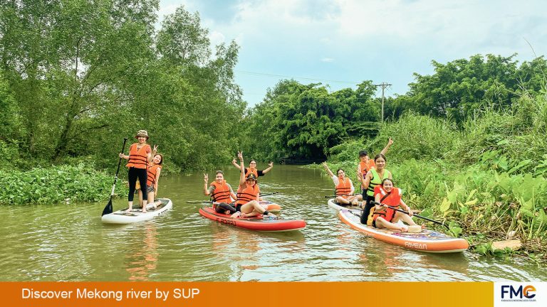 SUP tour in Can Tho - Amazing Mekong river discovery by SUP