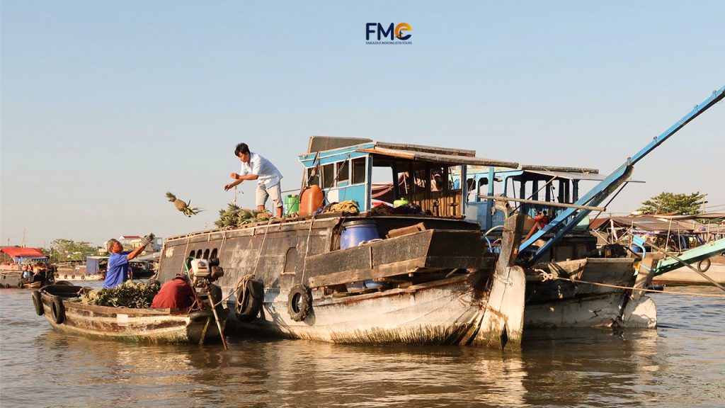 Vendor on Floating Market