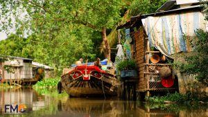 Life on Mekong river