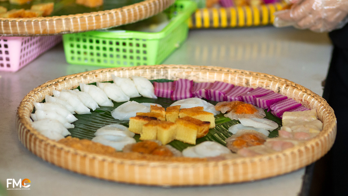 Traditional Mekong Delta cakes
