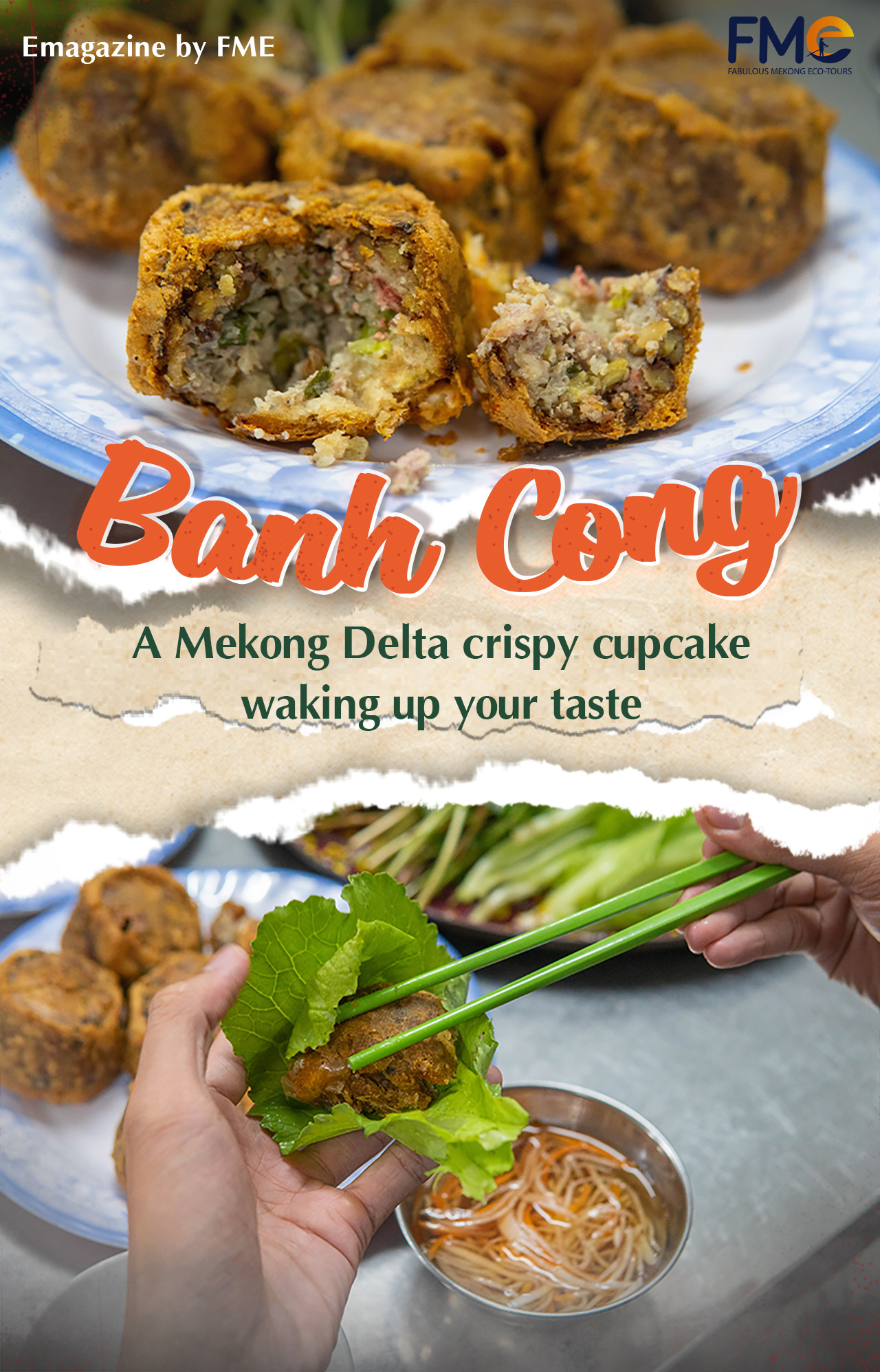 Banh Cong Emagazine fried prawn cake in Can Tho