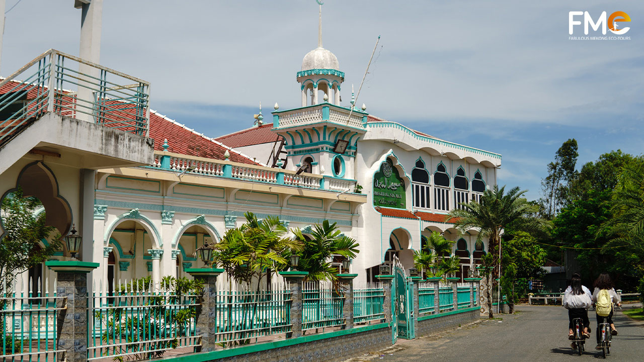 A mosque with unique architecture