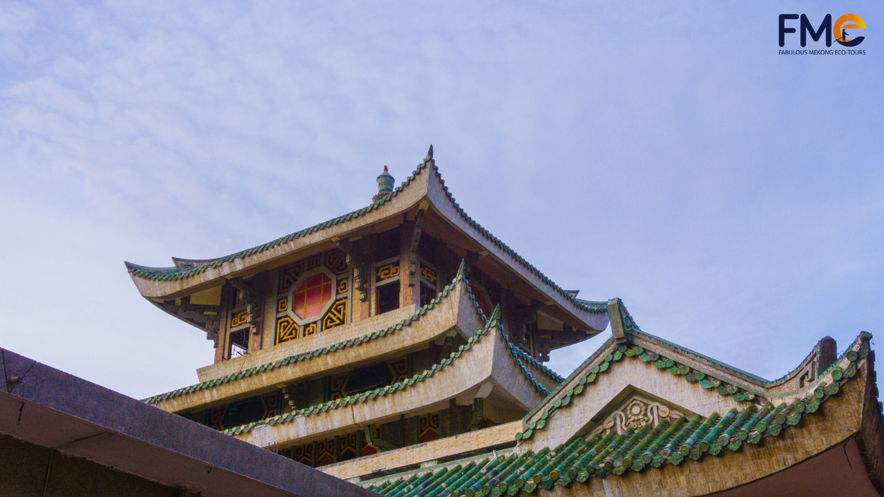 Top of the Holy Mother temple