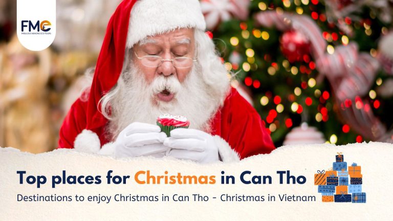Top places for Christmas in Can Tho