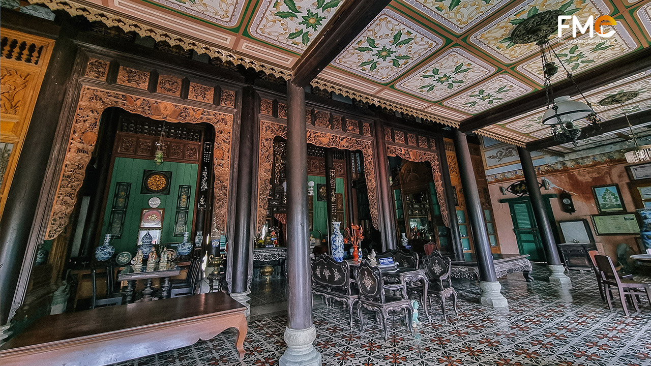 Inside of Binh Thuy ancient house in Can Tho