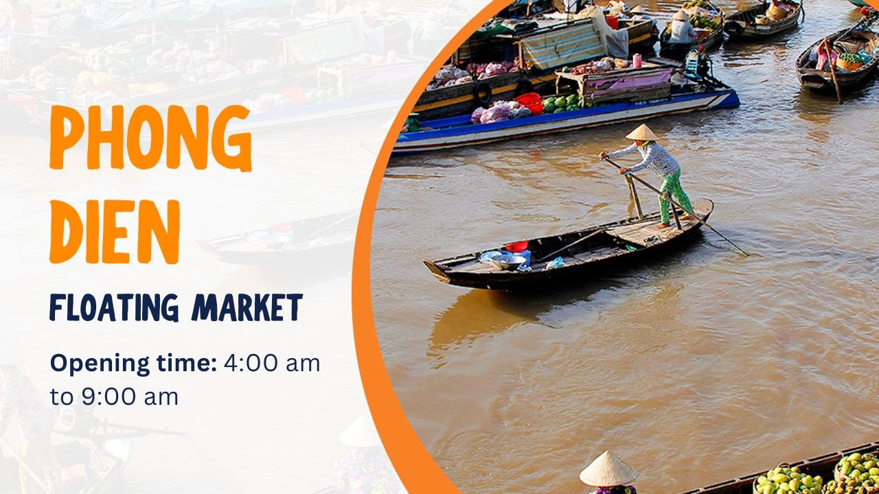 Phong Dien floating market