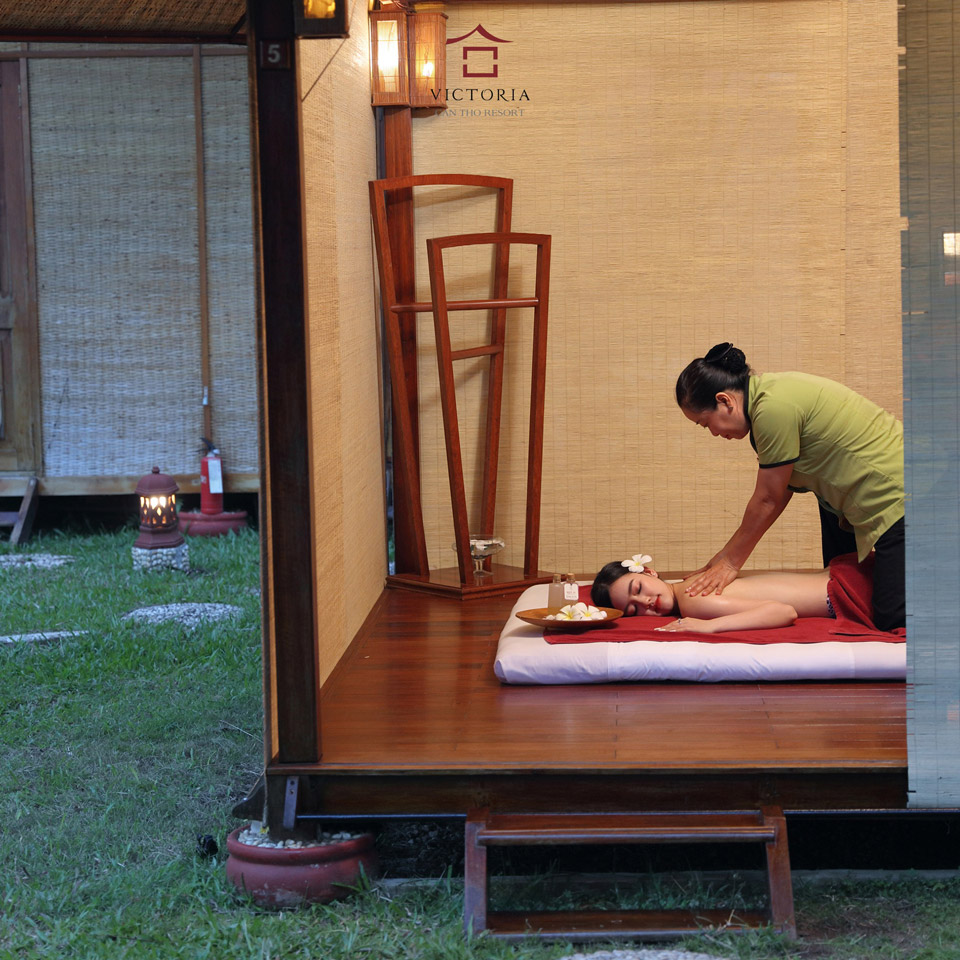 Spa service of Victoria resort Can Tho