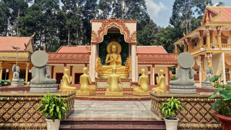 Khmer temple in Tra Vinh