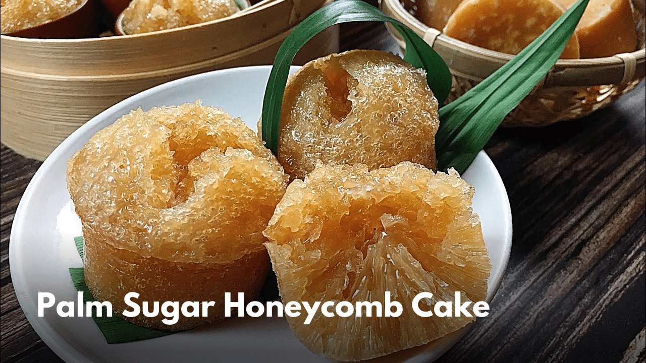Palm Sugar Honeycomb Cake