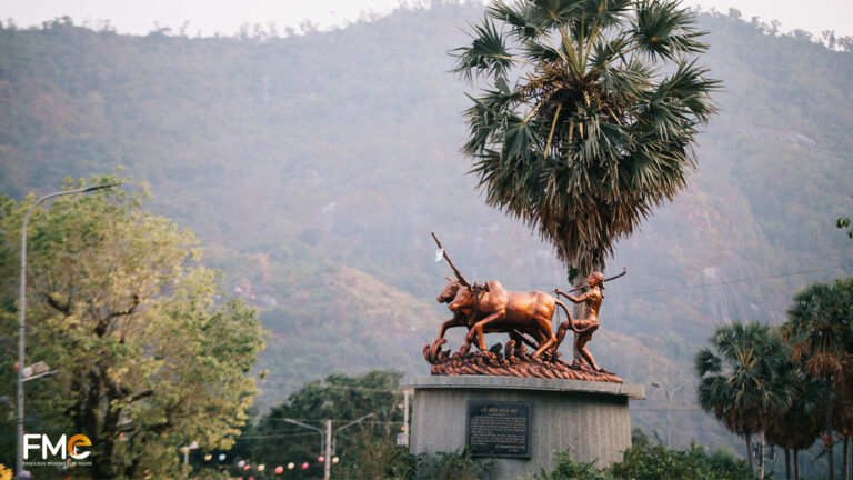 The symbol of the An Giang Cow Racing Festival
