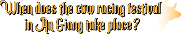 Heading: When Does the Cow