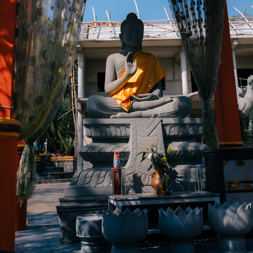 Buddha statue in the temple