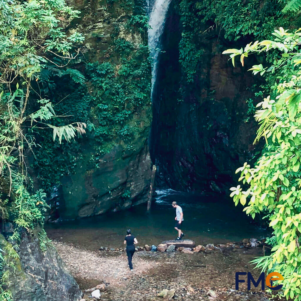 Exploring A Boong Waterfall Untamed Beauty