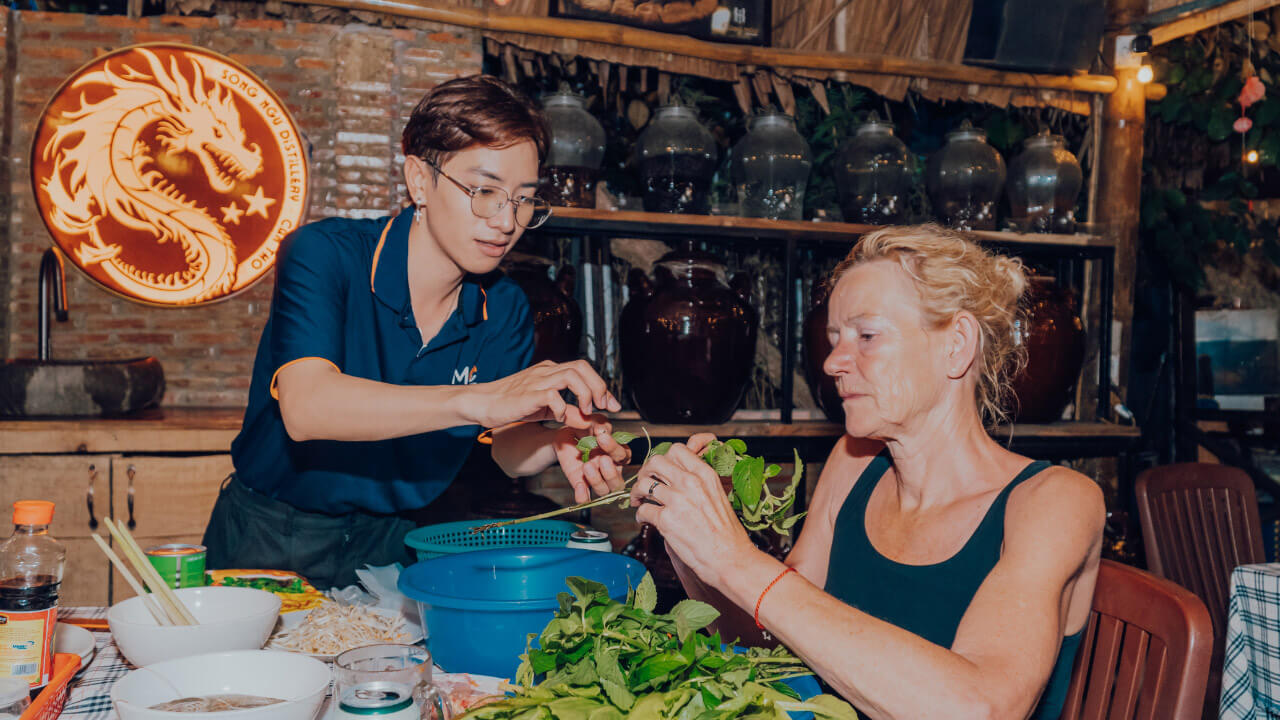 Cooking class at a local house with a Local Chef