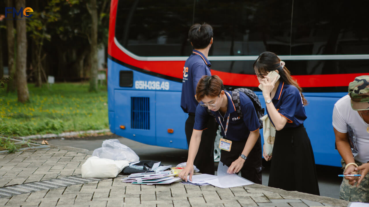 FME Travel staff arranges necessary documents for field trip