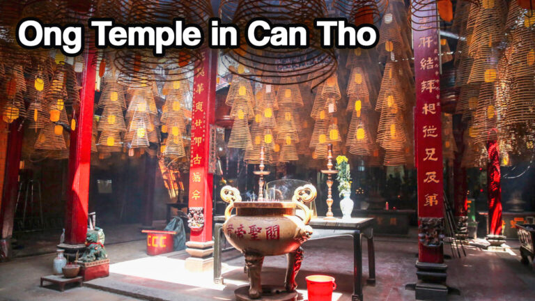 Ong Temple in Can Tho - Spiritual site from the 19th century