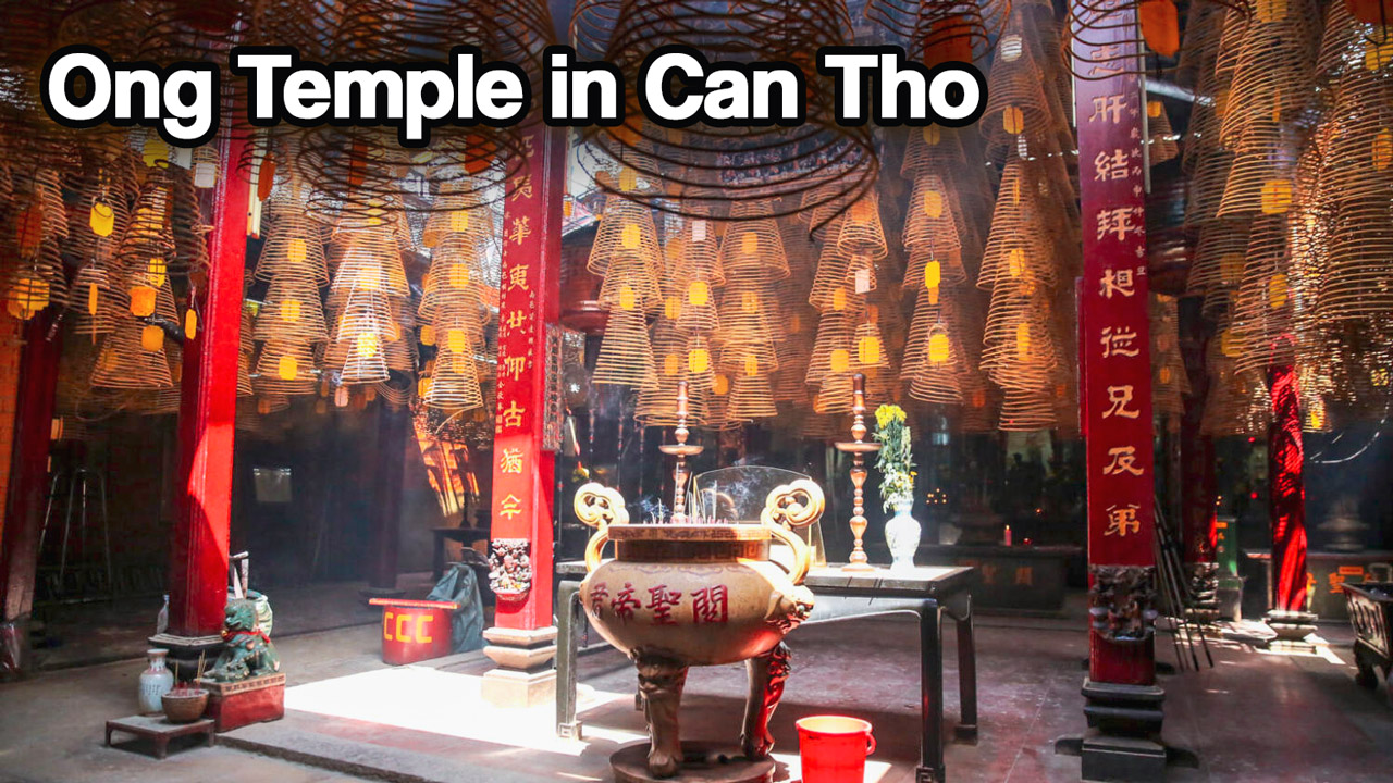 Ong temple in Can Tho