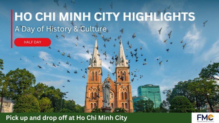 Ho Chi Minh city half-day city tour