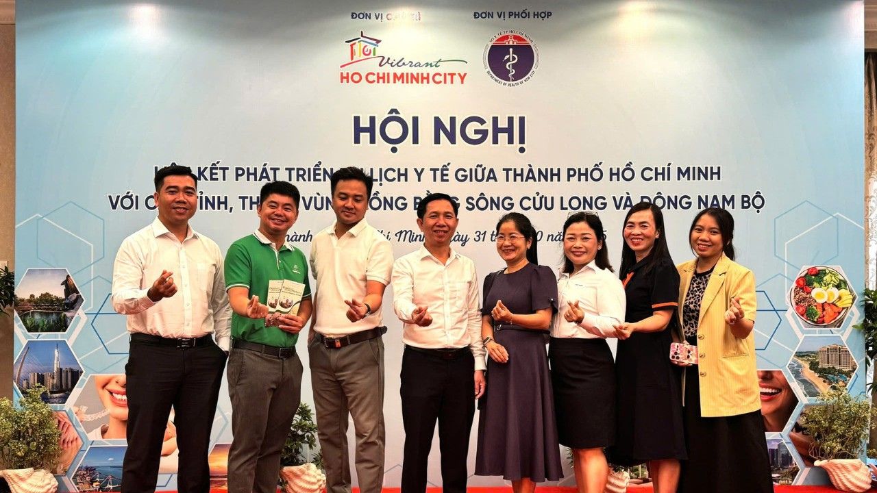 FME Travel representatives attend the Medical Tourism Development Linkage Conference between Ho Chi Minh City and provinces in the Mekong Delta and Southeast regions.